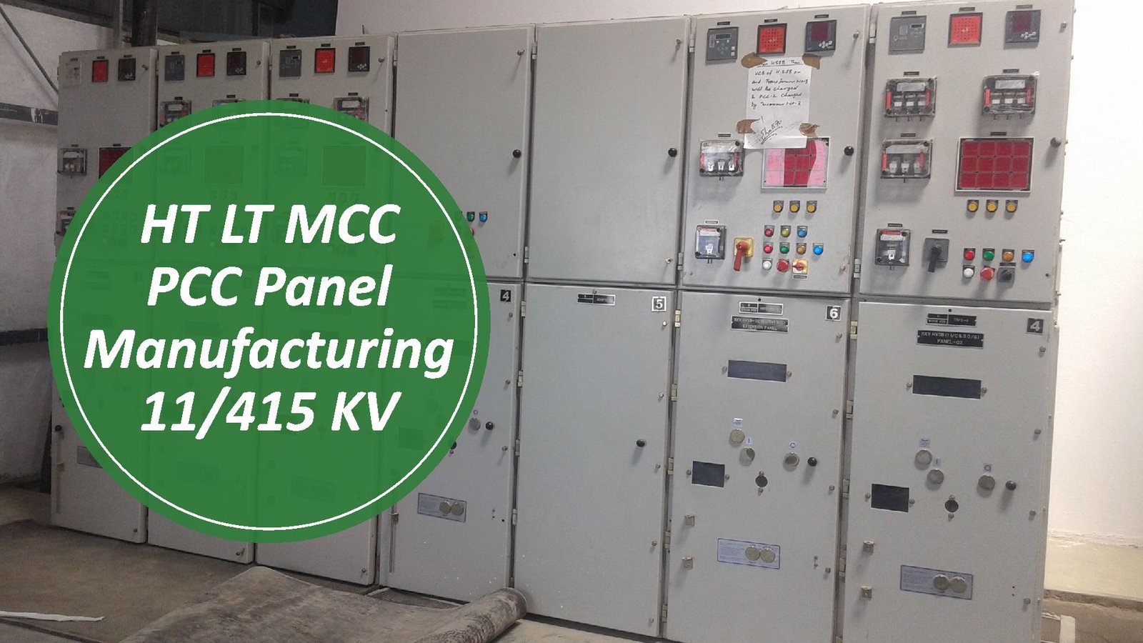 HT LT MCC PCC Panel Manufacturing 11-415 KV